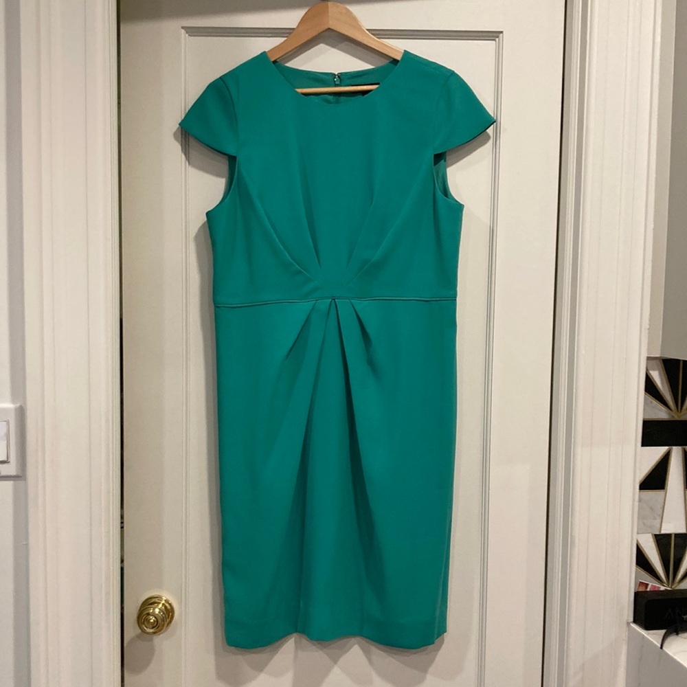J. Crew Teal Sheath Dress